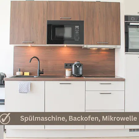 Special - Stadtnah, Balkon, Parkplatz, E-ladestation, Gitterbox Fuer Fahrraeder, Fitnessstudio Appartement Coblence
